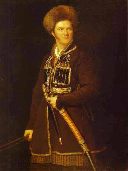 Aleksander Orlowski Self portrait in Cossacks dress Spain oil painting art
